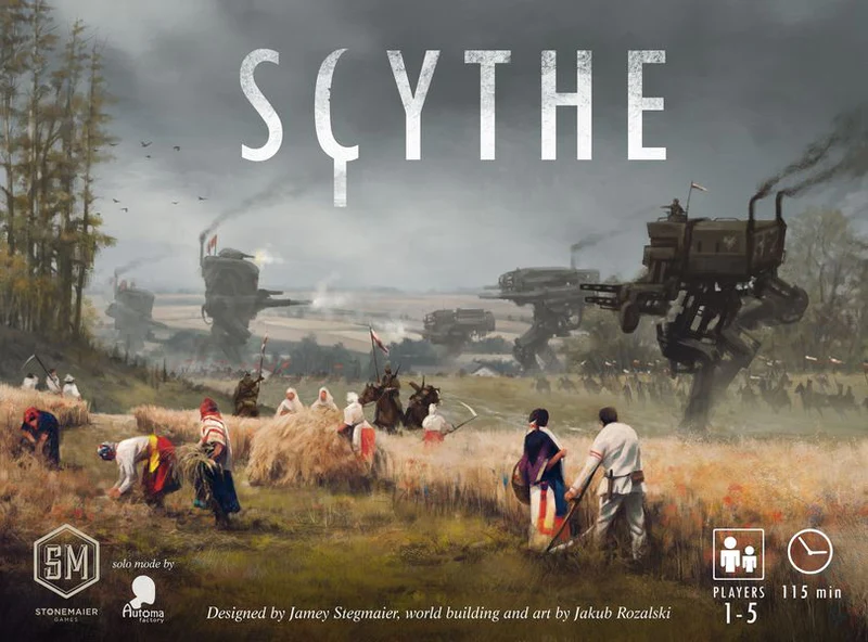 Scythe is a visually appealing and engaging board game set in alternate-history 1920s Europe. Players become leaders of various factions fighting for control and resources in a post-WWI world. The game combines worker placement, area control, and engine building to create an immersive and challenging experience.